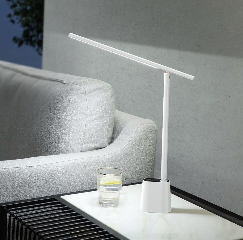 Baseus Smart Eye Series Rechargeable Folding Reading Desk Smart Lamp - White, , large image number 2