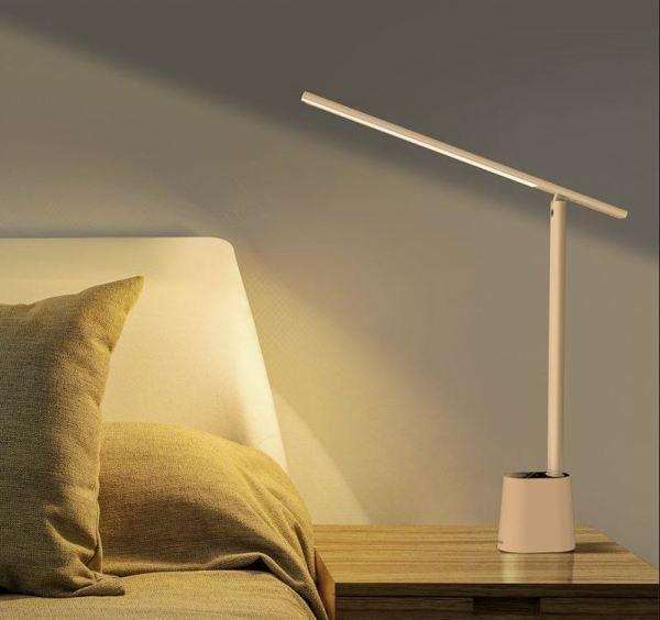 Baseus Smart Eye Series Rechargeable Folding Reading Desk Smart Lamp - White, , large image number 3