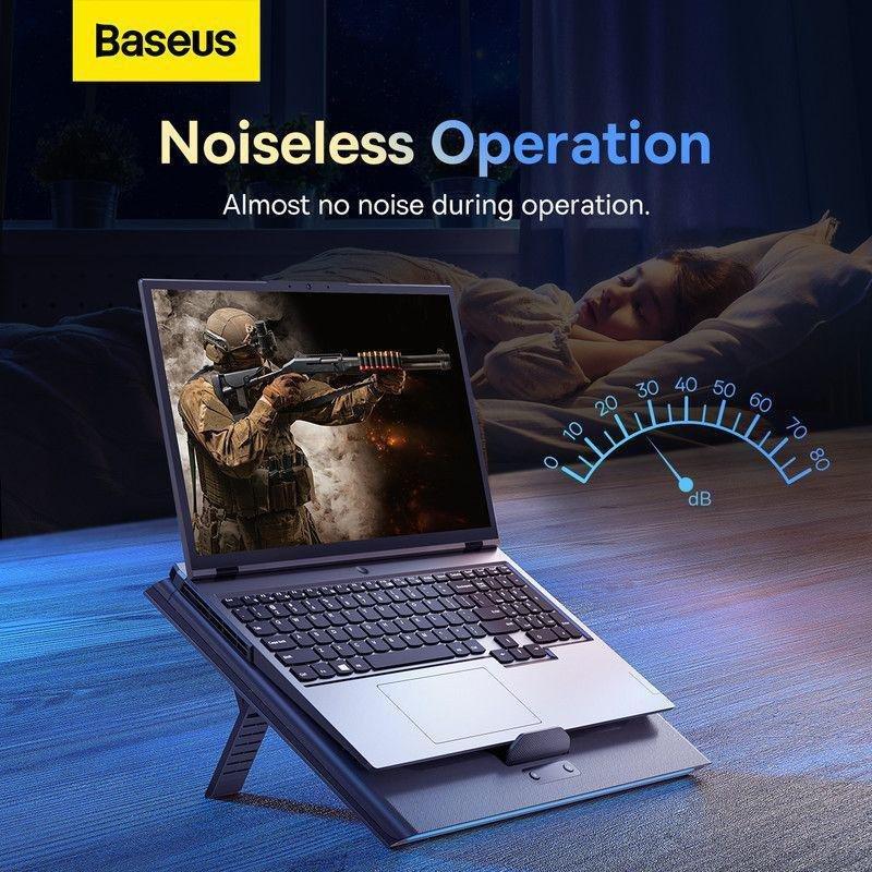 Baseus ThermoCool Heat-Dissipating Laptop Stand Turbo Fan Version - Gray, , large image number 6