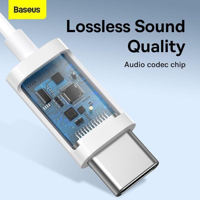 Baseus Encok C17 Type-C lateral in-ear Wired Earphone - White, , large image number 2