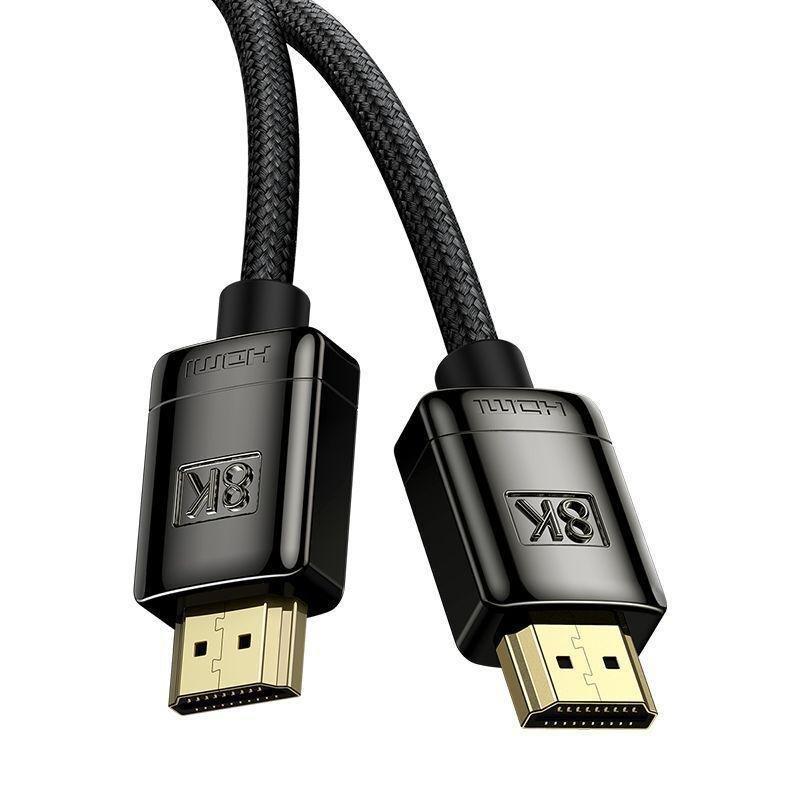 Baseus High Definition Series HDMI 8K to HDMI 8K Adapter Cable 1m - Black, , large image number 0