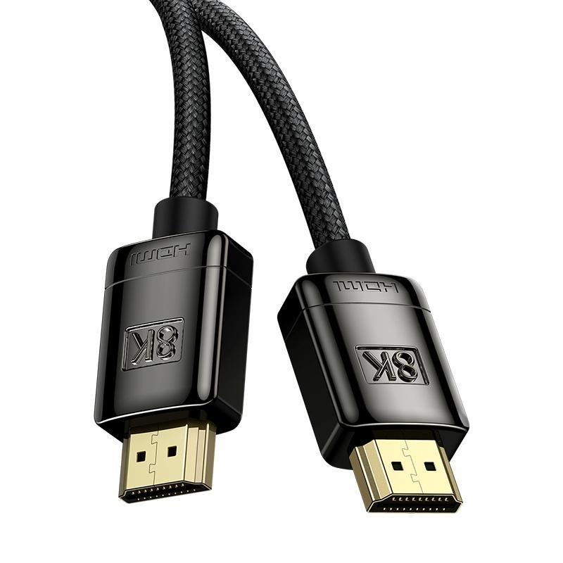 Baseus High Definition Series HDMI 8K to HDMI 8K Adapter Cable 1m - Black, , large image number 1