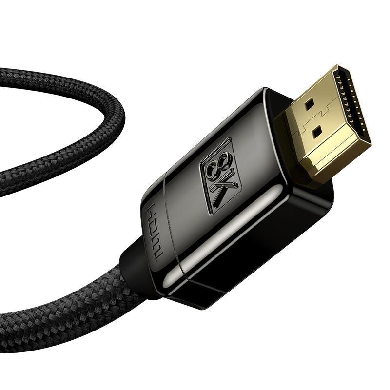 Baseus High Definition Series HDMI 8K to HDMI 8K Adapter Cable 1m - Black, , large image number 6
