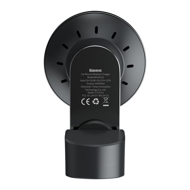 Baseus Big Energy Car Mount Wireless Charger - Black, , large image number 5