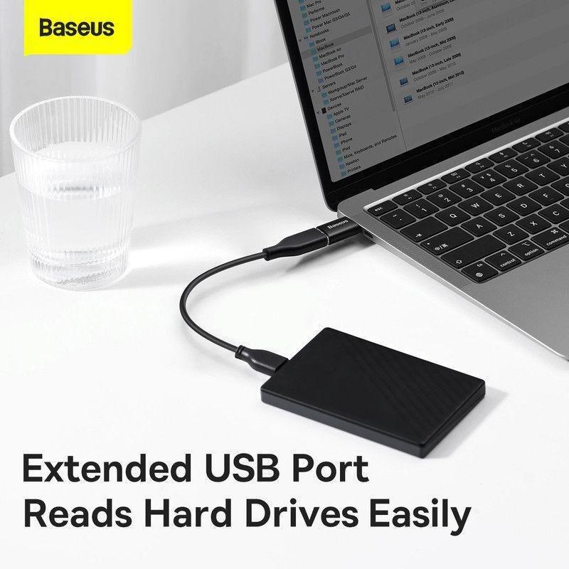 Baseus Ingenuity Series Mini OTG Adaptor Type-C to USB-A 3.1 - Black, , large image number 5