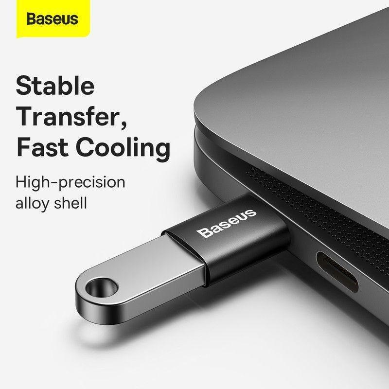 Baseus Ingenuity Series Mini OTG Adaptor Type-C to USB-A 3.1 - Black, , large image number 7