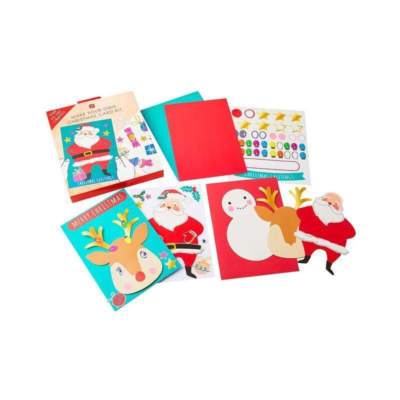 Talking Tables Craft With Santa Card Kit, , large image number 1