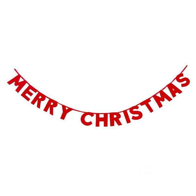 Talking Tables Botanical Nutcracker Merry Christmas Glitter Garland, , large image number 1