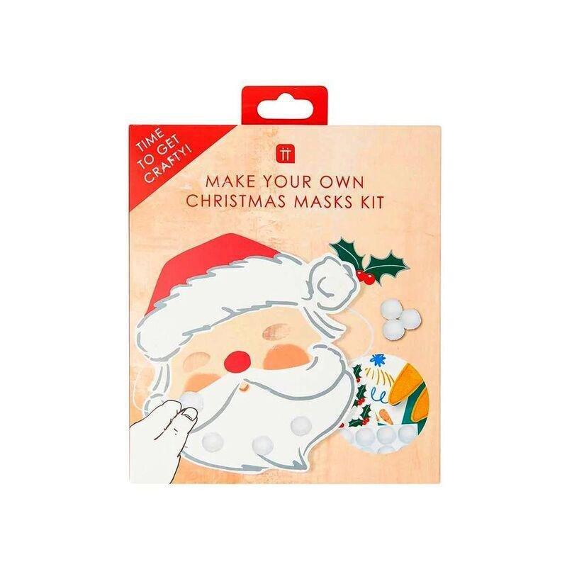 Talking Tables Craft With Santa Mask Kit, , medium