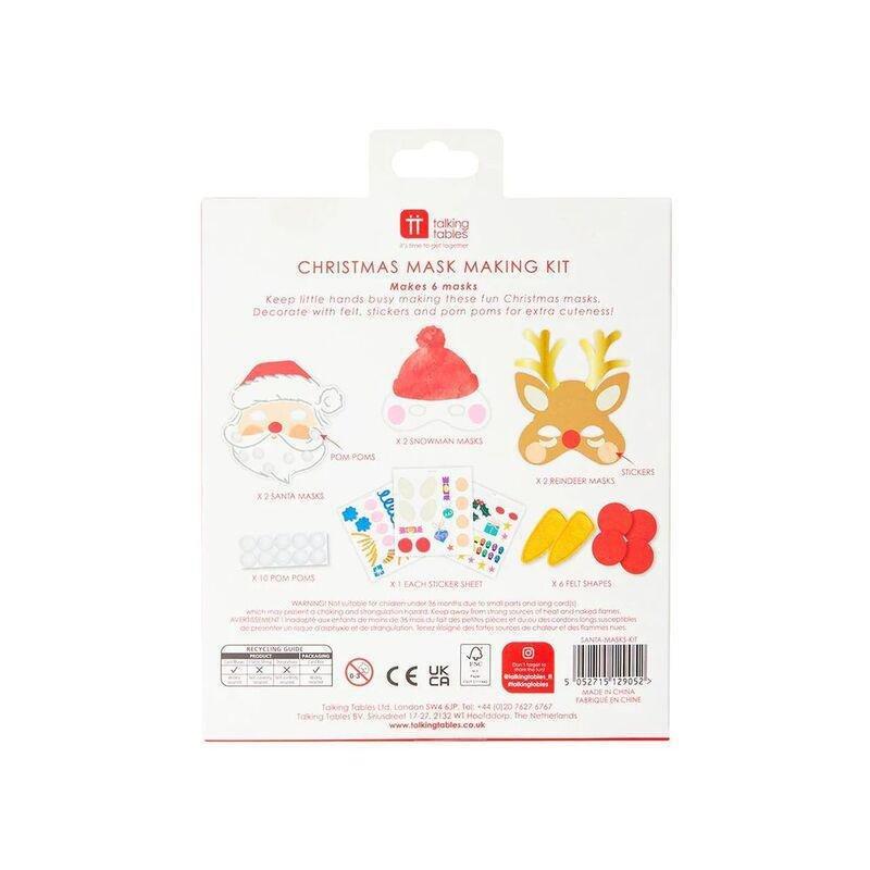 Talking Tables Craft With Santa Mask Kit, , large image number 2