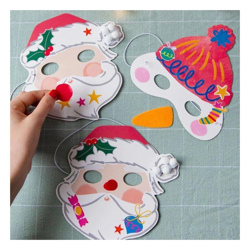 Talking Tables Craft With Santa Mask Kit, , large image number 3