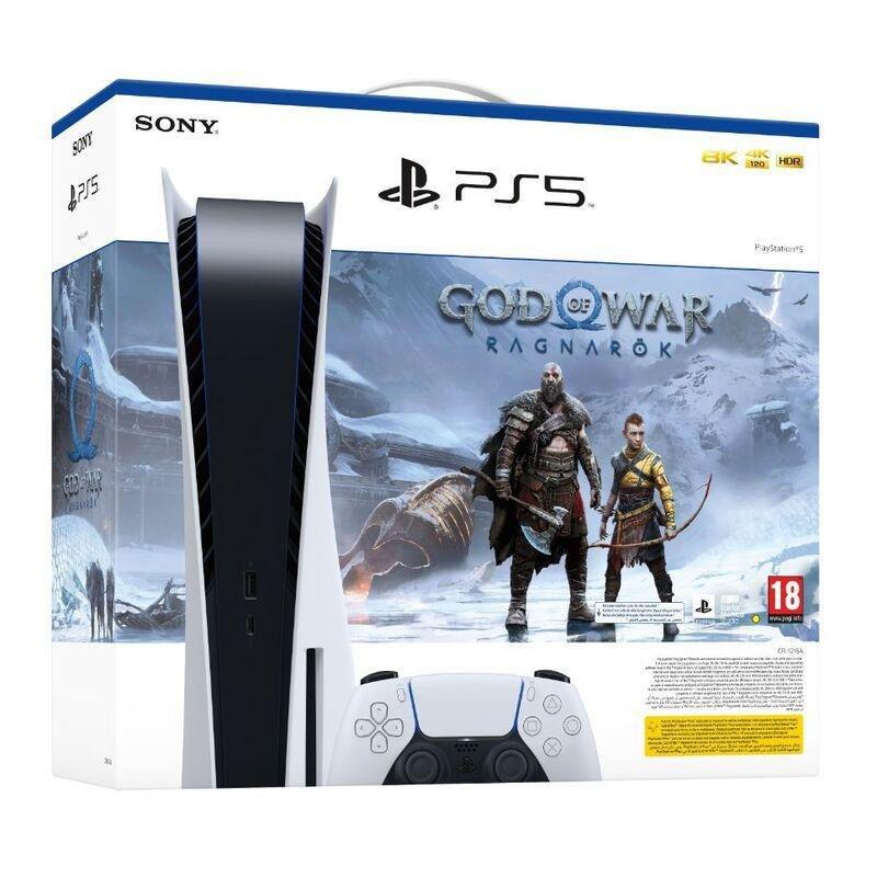 Sony PlayStation PS5 Console - God of War Ragnarok (Code) (Bundle), , large image number 0
