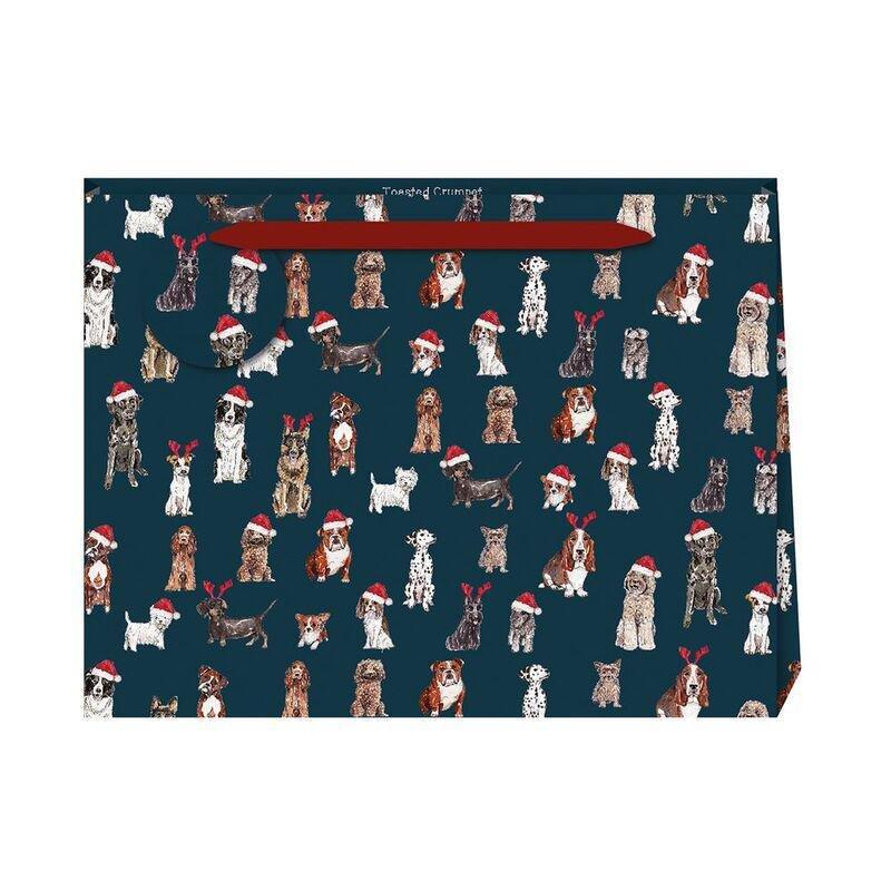 Toasted Crumpet Christmas Dogs Shopper Bag (27.5 x 36.5 x 12cm), , large image number 0
