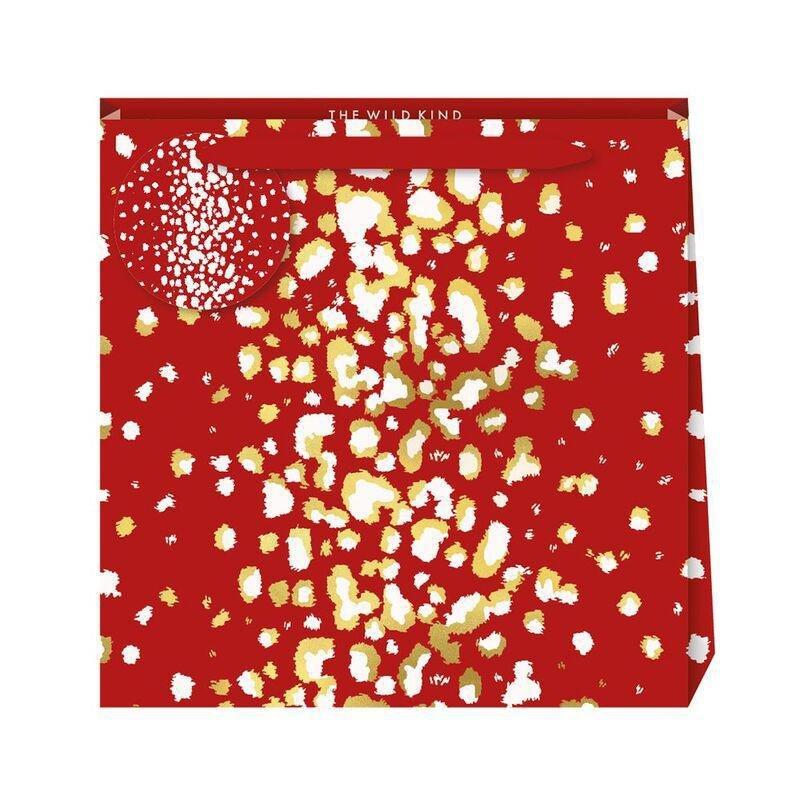 The Wild Kind London Christmas Dalmation Medium Bag (22 x 22 x 8cm), , medium