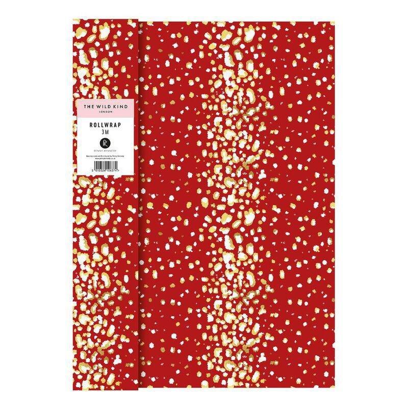 The Wild Kind London Christmas Dalmation Roll Wrap 12-Inch (44 x 700 x 44mm), , medium