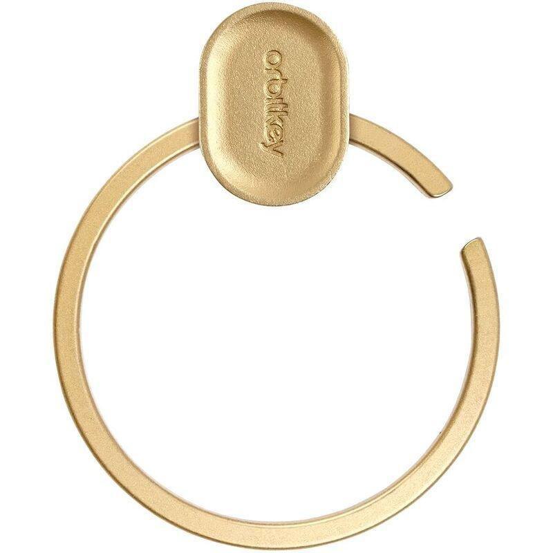 Orbitkey Ring V2 Key Ring - Yellow Gold, , large image number 1
