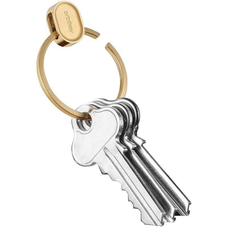 Orbitkey Ring V2 Key Ring - Yellow Gold, , large image number 2