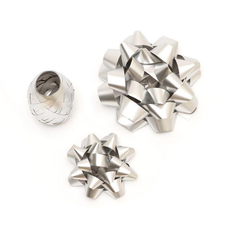 Legami Bows & Ribbon Set (Set of 2) - Silver, , large