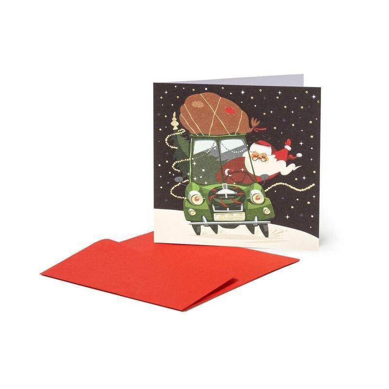 Legami Small Christmas Greeting Card - Santa Claus, , large image number 0