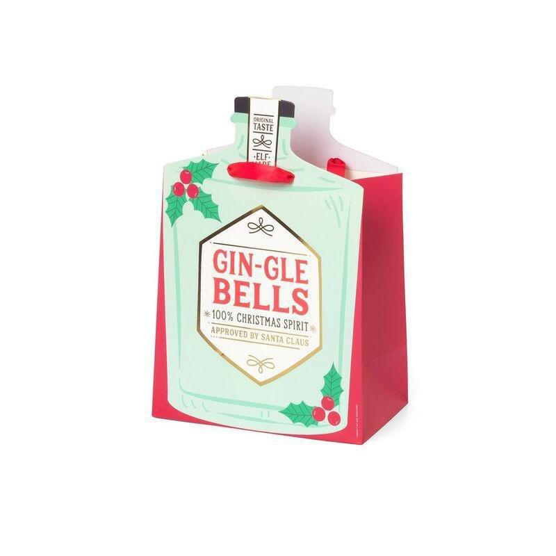 Legami Christmas Gift Bag - Medium - Gin, , large image number 0