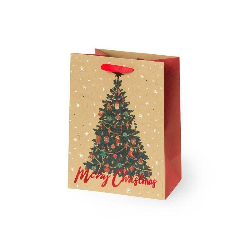 Legami Christmas Gift Bag - Medium - Xmas Tree, , medium