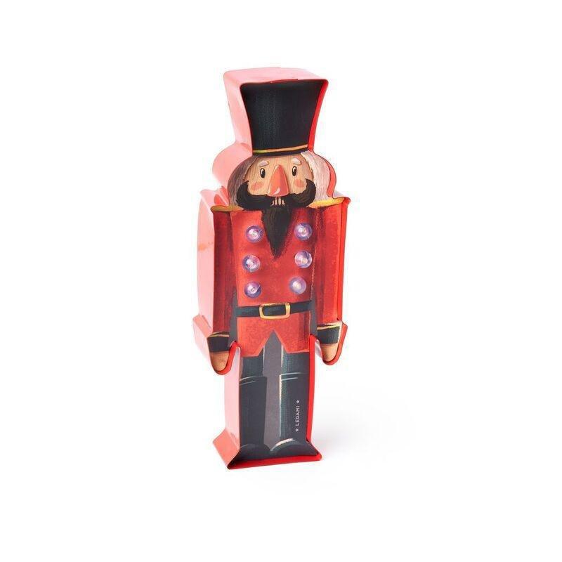 Legami Mini Decorative Christmas Light - Nutcracker, , medium