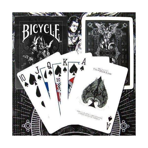 Deck Bicycle Guardians Playing Cards by Theory11 Black Magic
