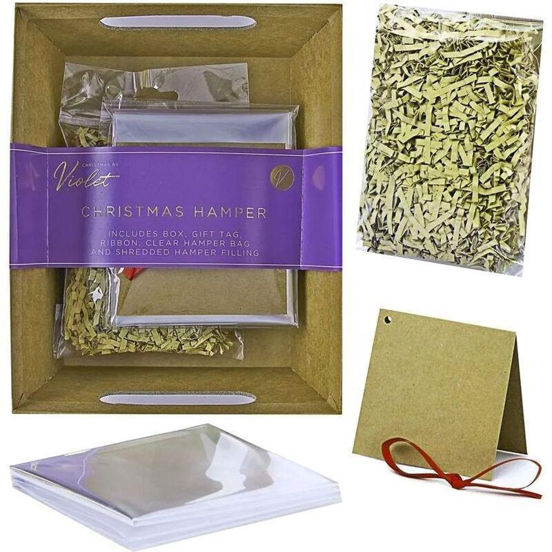 Design By Violet Christmas Hamper - Gold, , medium