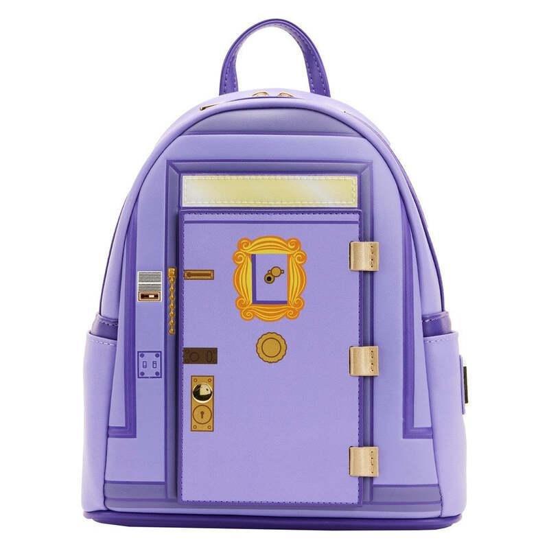 Loungefly Leather Friends Front Door Mini Backpack, , large image number 0