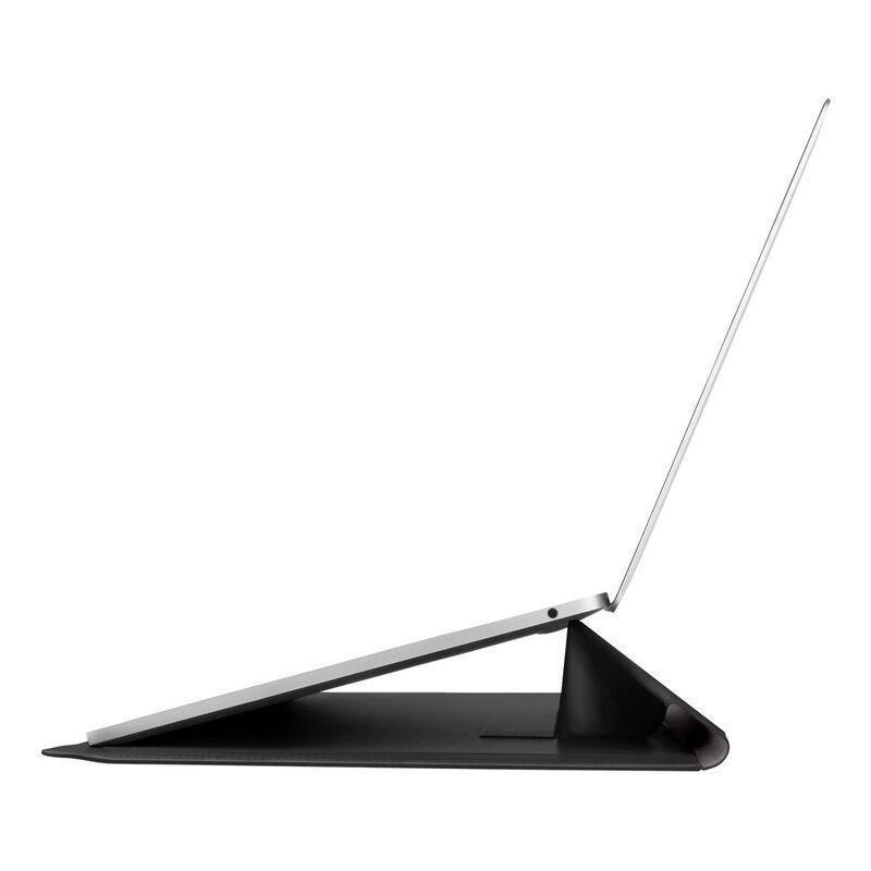 UNIQ Oslo Laptop Sleeve With Foldable Stand (Up To 14-Inch) - Midnight, , large image number 1