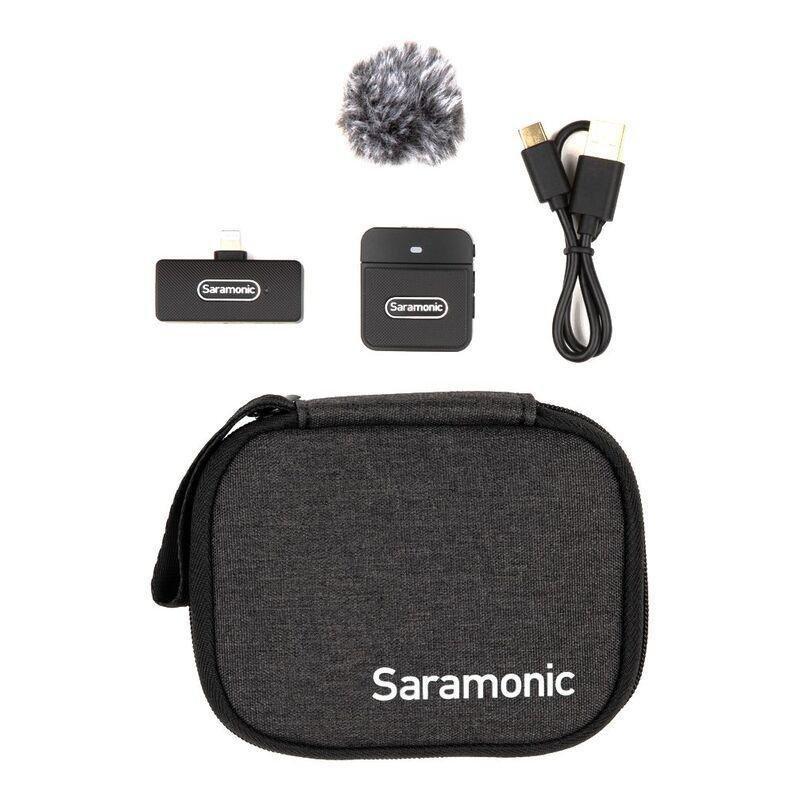 Saramonics Blink100 B3 Ultracompact 2.4GHz Dual-Channel Wireless Microphone System For iOS, , large image number 0