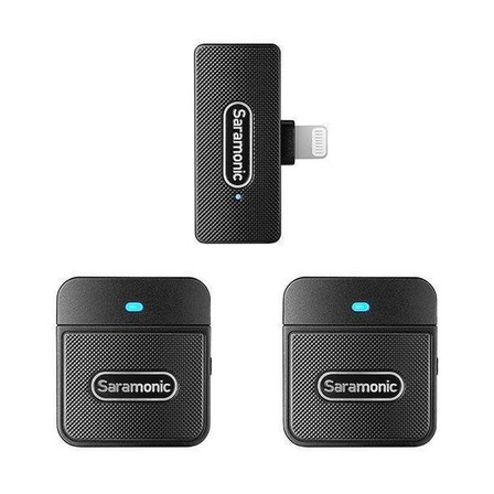 SARAMONIC - Saramonics Blink100 B4 Ultracompact 2.4GHz Dual-Channel Wireless Microphone System For iOS