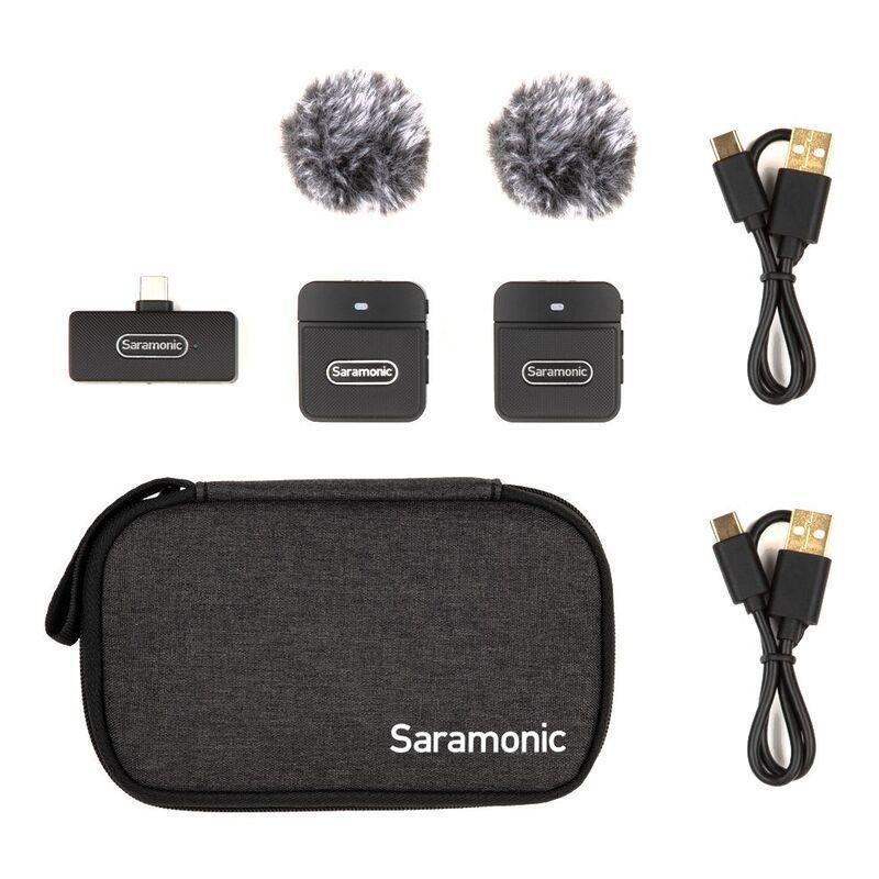 Saramonics Blink100 B6 Ultracompact 2.4GHz Dual-Channel Wireless Microphone System For Android, , large image number 0