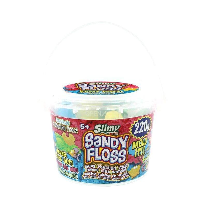 Slimy Sandy Fluff 220G Bucket With 2 Shaping Tools, , large image number 0