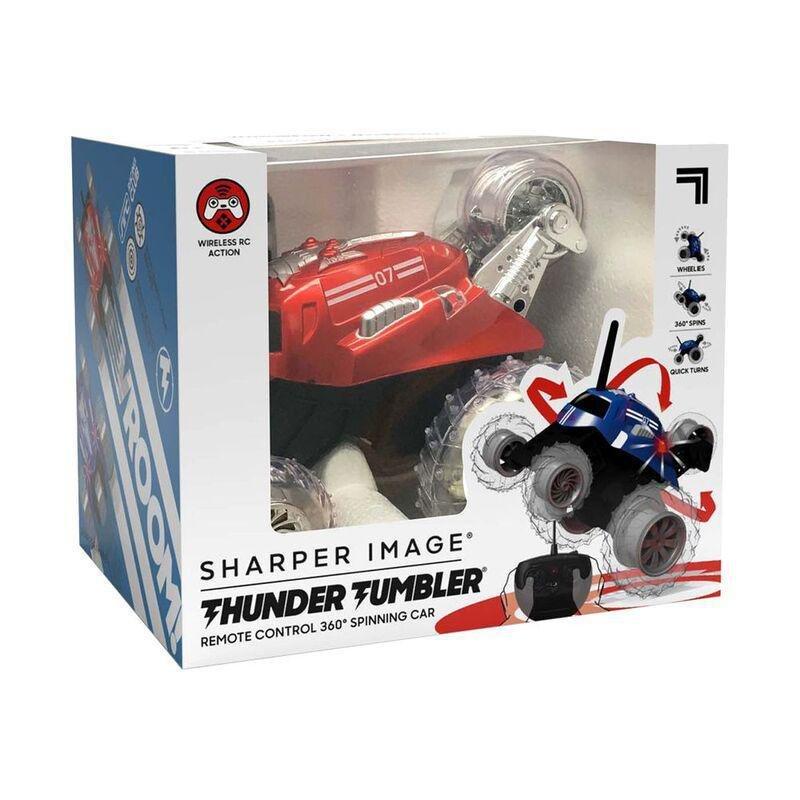 Sharper Image Thunder Tumbler Remote Control 360 Degrees Spinning Car, , large image number 0