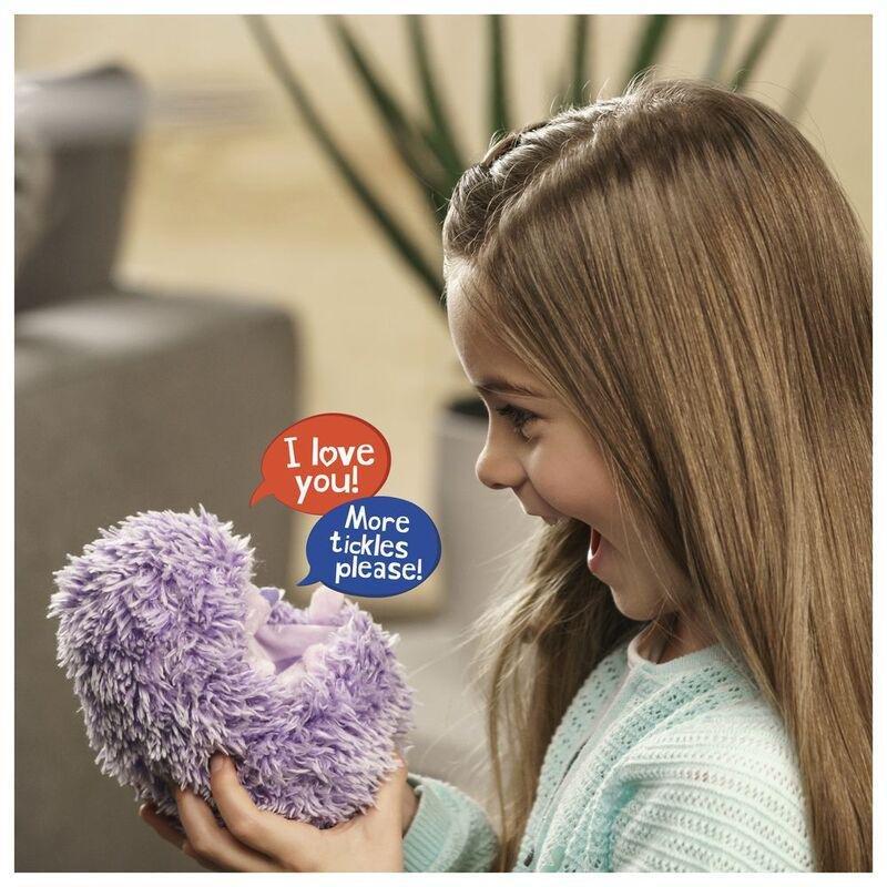 Curlimals Higgle Hedgehog Interactive Soft Toy, , large image number 2