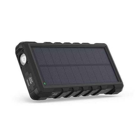 RAVPOWER - RAVPower Rugged Series Solar 25000mAh Portable Charger Black