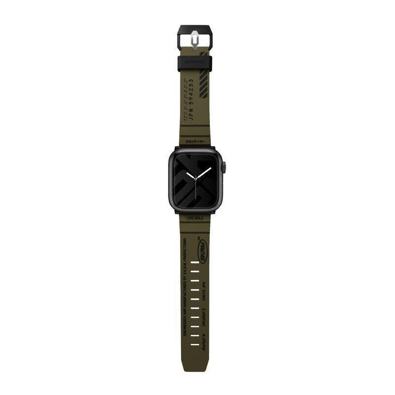SkinArma Apple Watch Strap Shokku 42/44/45MM - Olive, , large image number 0