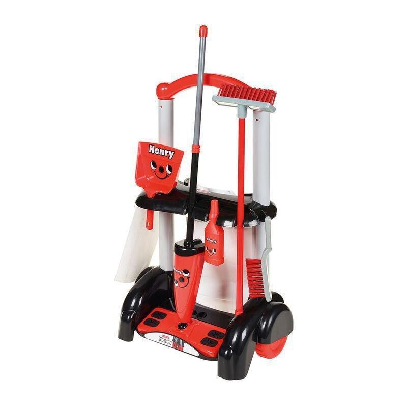 Casdon Henry Cleaning Trolley Playset, , large image number 0