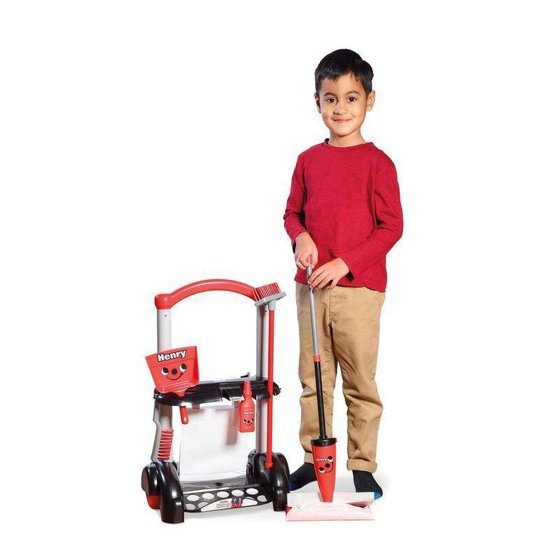 Casdon Henry Cleaning Trolley Playset, , large image number 3