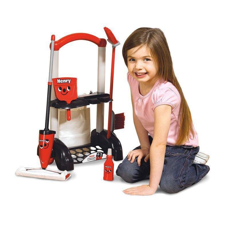 Casdon Henry Cleaning Trolley Playset, , large image number 5