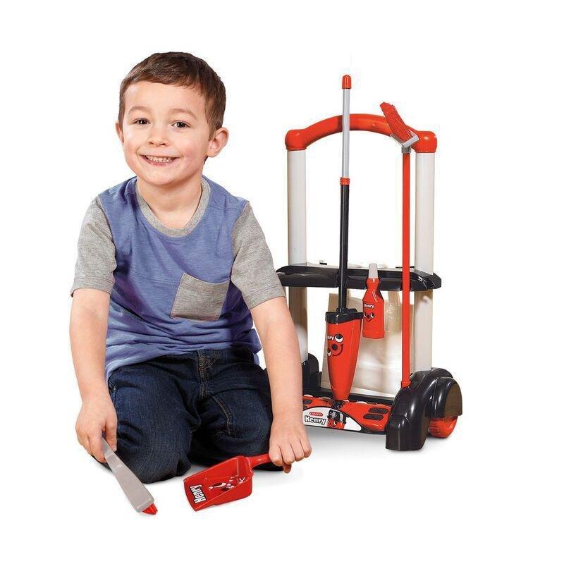 Casdon Henry Cleaning Trolley Playset, , large image number 6