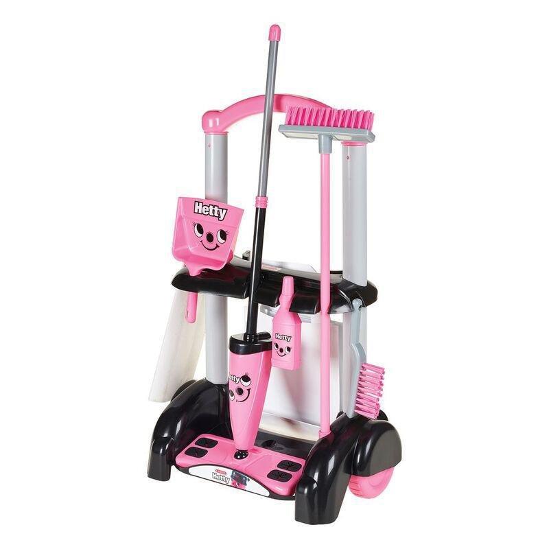 Casdon Hetty Cleaning Trolley Playset, , large image number 0