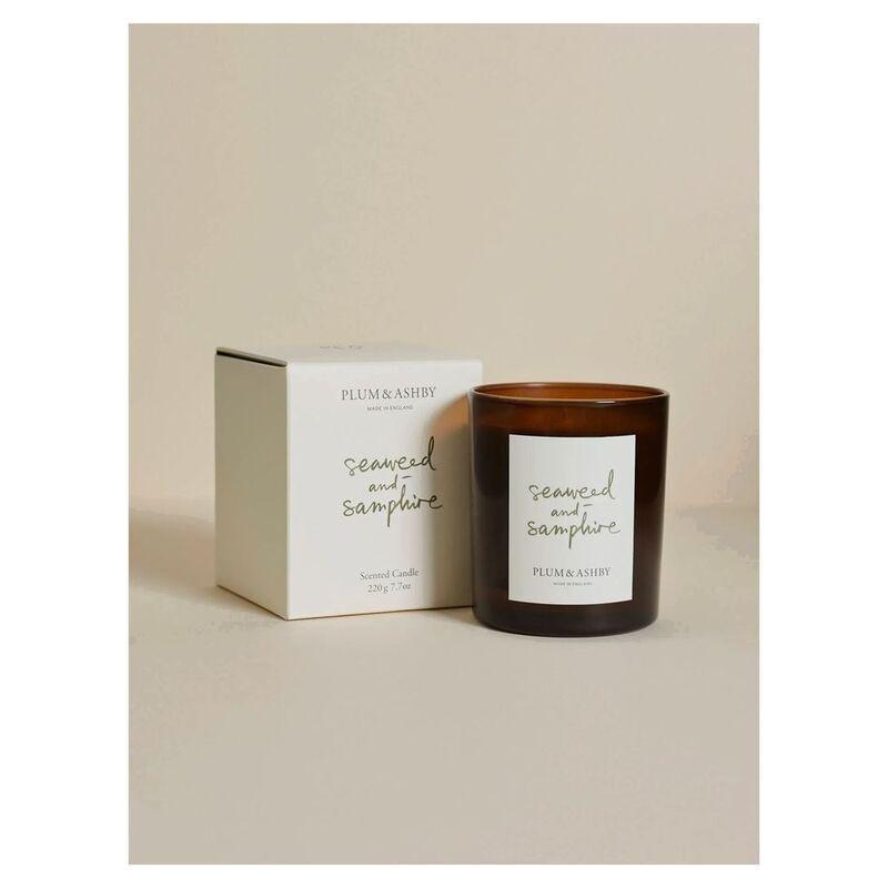 Plum & Ashby Seaweed & Samphire Candle 250g, , large image number 0
