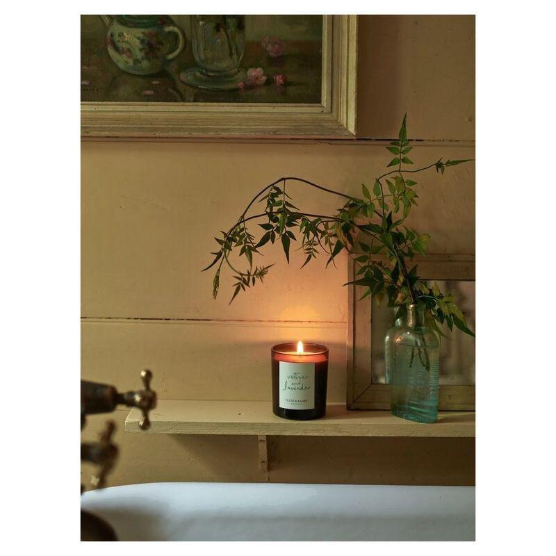 Plum & Ashby Vetiver & Lavender Candle 250g, , large image number 1
