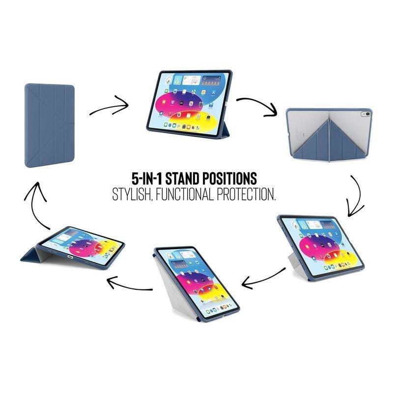 Pipetto iPad 10th Gen (2022) Origami No1 Orig - Navy, , large image number 5
