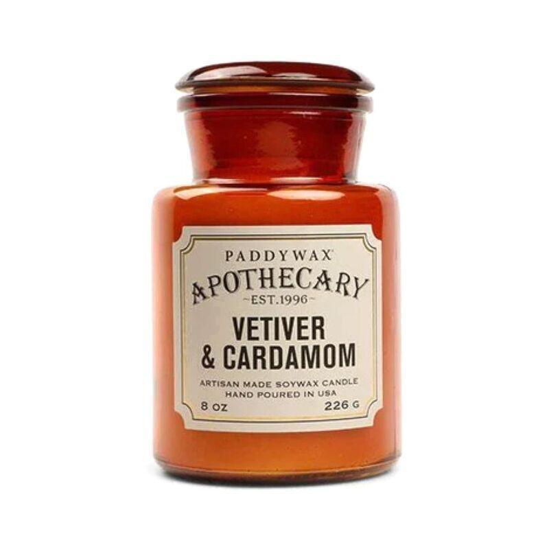 Paddywax Apothecary Glass Candle Vetiver & Cardamom 8Oz, , large image number 0