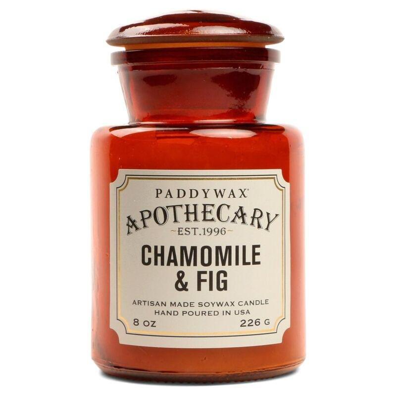 Paddywax Apothecary Glass Candle Chamomile & Fig 8Oz, , large image number 0