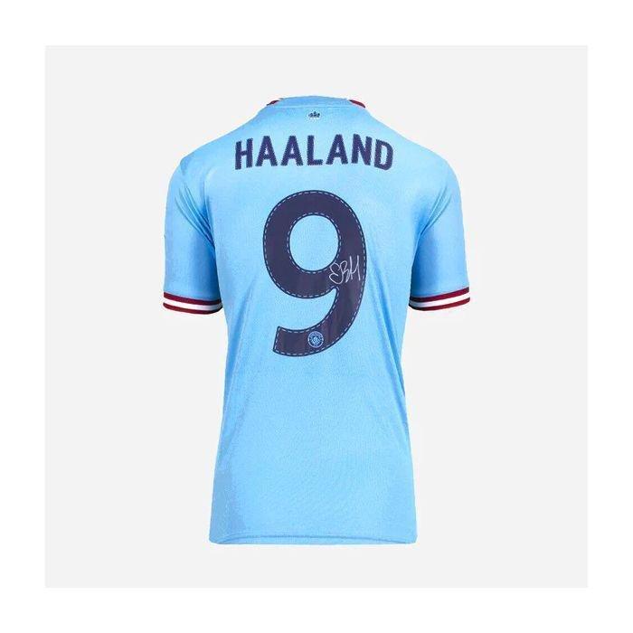 Bootroom Collection Authentic Signed Erling Haaland Manchester City 2022-23 Champions League Shirt, , large image number 0