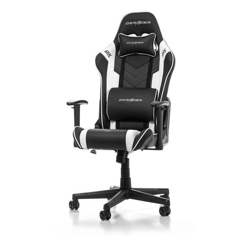 DXRacer P132 Prince Series Gaming Chair - Black/White, , large image number 1